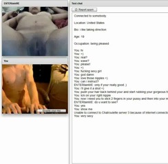 Chatroulette Submissive Girl