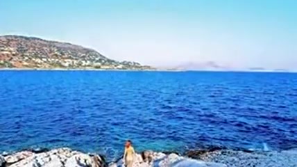 eirina greek wife beach