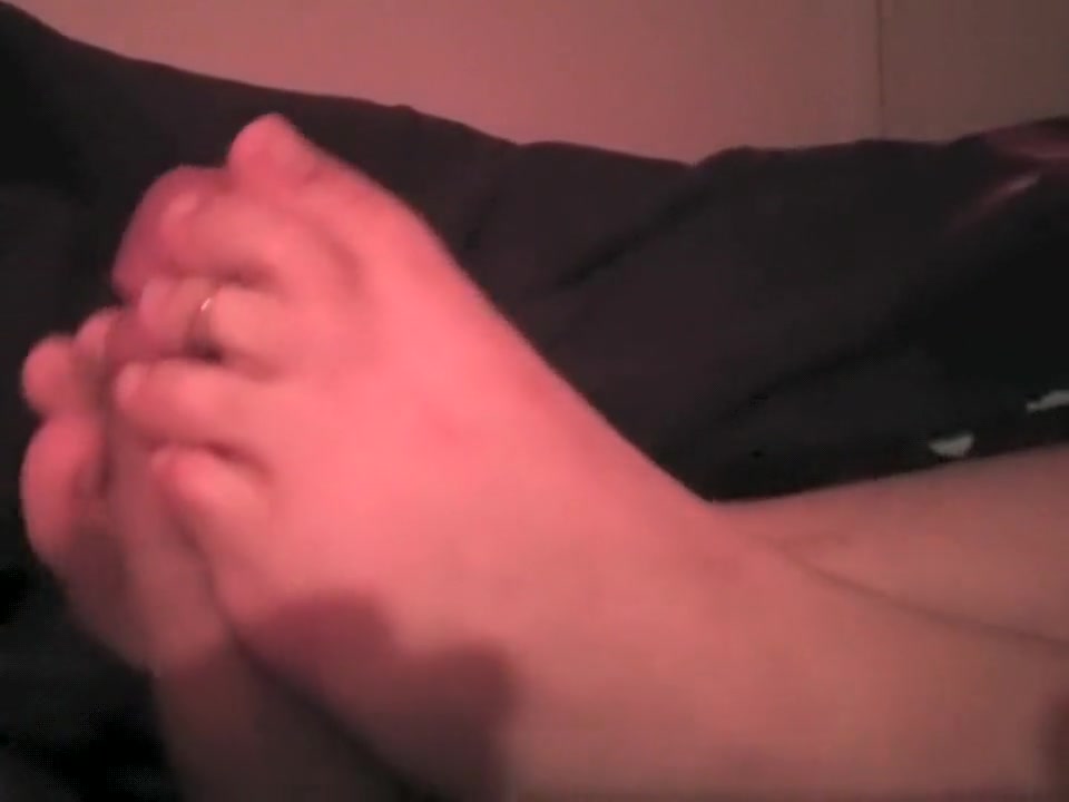 Young french girl makes her first footjob video