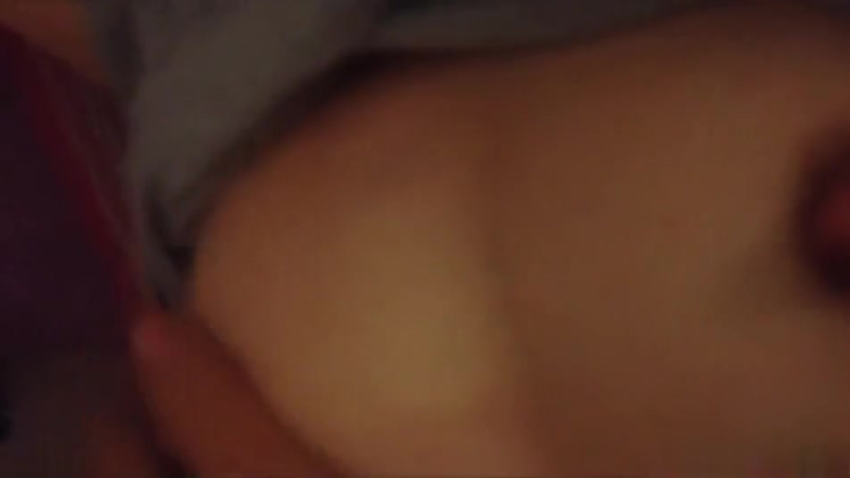 My amateur porn video shows me fucking a hot brunette