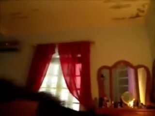 Hot Arab wife in the bedroom flashing big bumpers and a-hole