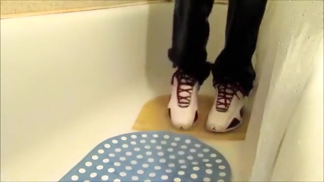 Sneaker and Jeans Piss Compilation (3)