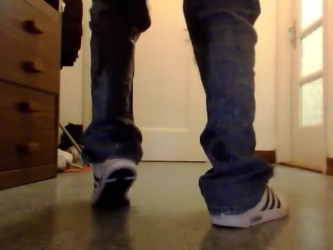pissing in levis and adidas