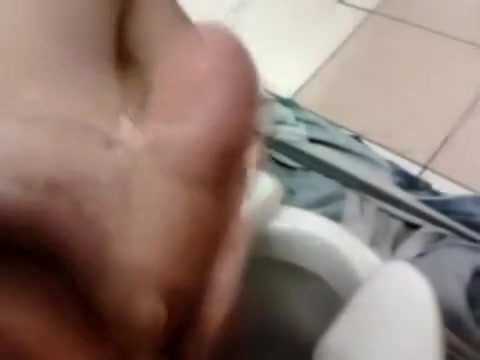 Stroking and Cumming in the Mall Baths