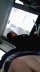 My private voyeur clip shows Asian hottie in a bus