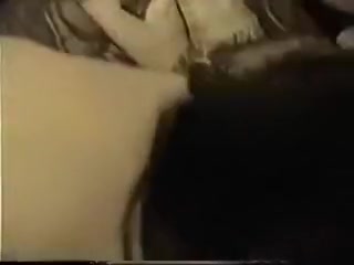 Beautiful brunette gets fucked by a black cock.