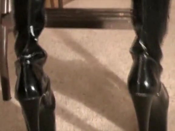 Hot Cutie In Leather Boots
