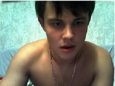 Sweet white hot boy in webcam show