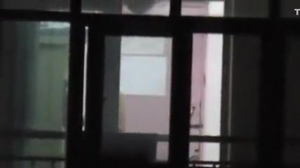 window voyeur Chinese neighbor
