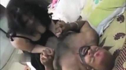 Sexy sex movie scene of swamiji with chunky aunty